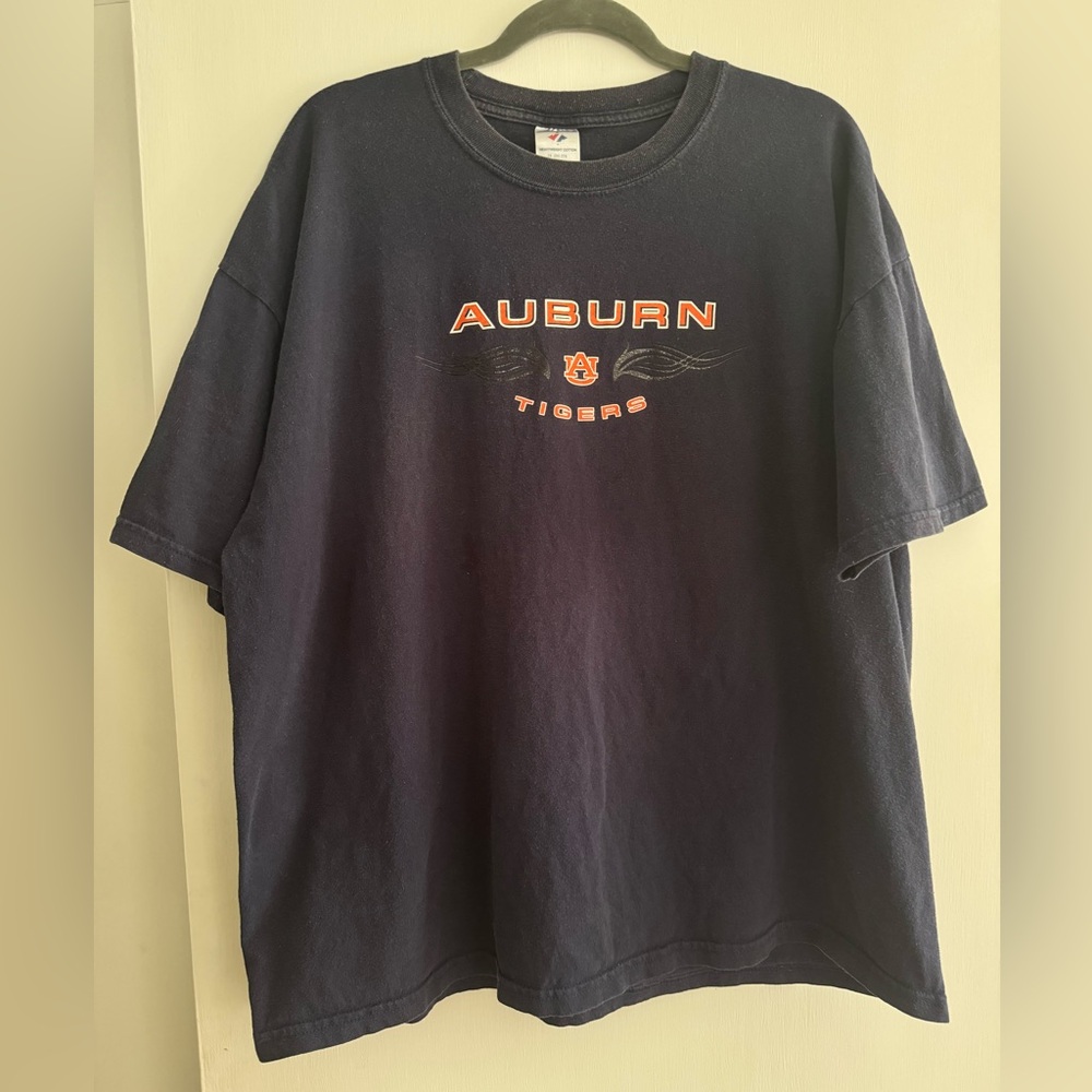 Vintage Auburn Tigers Flame 2XL Shirt